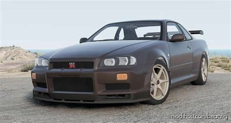 Nissan Skyline Gt R V Spec Bnr Mod For Beamng Drive At