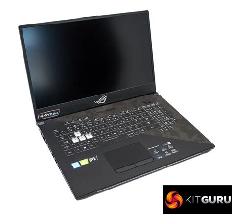 ASUS ROG Strix RTX SCAR II GL704GW Review I7 8750H RTX 2070 KitGuru