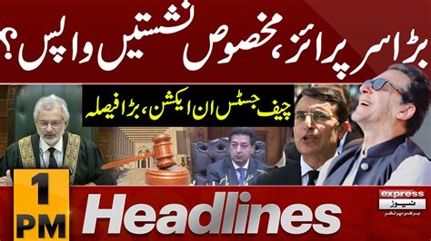 Sunni Ittehad Council Reserved Seats Supreme Court News Headlines 1