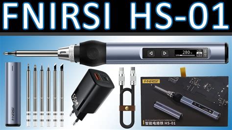 Fnirsi Hs An Intelligent And Affordable Soldering Iron Youtube