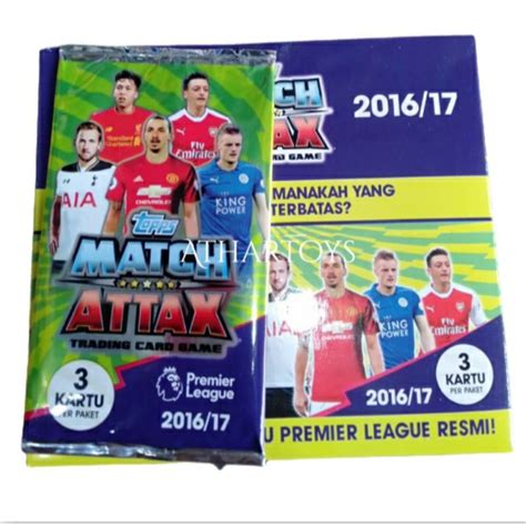 Jual Kartu Bola Match Attax Sealed Pack Shopee Indonesia