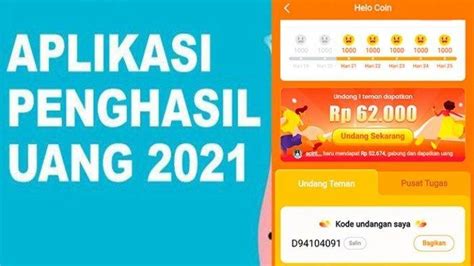 3 Aplikasi Penghasil Uang Terbaru Di Penghujung Akhir Tahun 2021