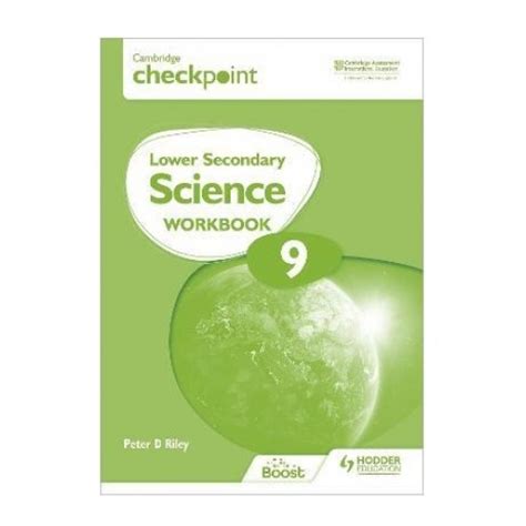 Hodder Cambridge Checkpoint Lower Secondary Science Workbook