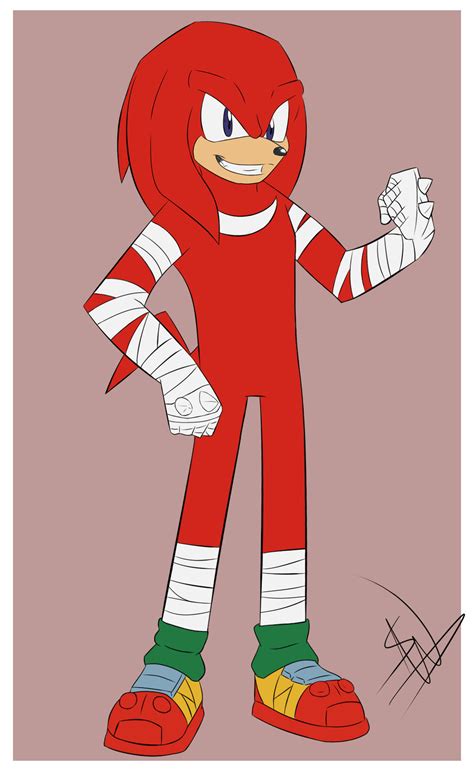 Sonic Boom: Knuckles by SonicWind-01 on DeviantArt