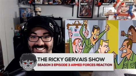 The Ricky Gervais Show Season Episode Armed Forces Reaction Youtube