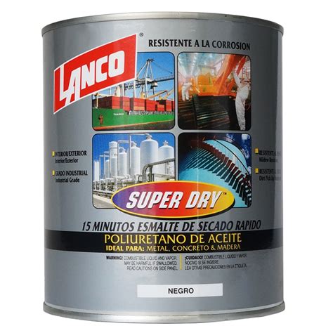 Pintura Super Dry Negro 14 Sd904 5 Lanco Hopsa Tienda Online