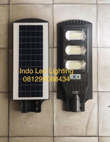 Jual Led Pju Solar Panel 90 Watt 90w Lampu Pju Led All In One 90watt 90