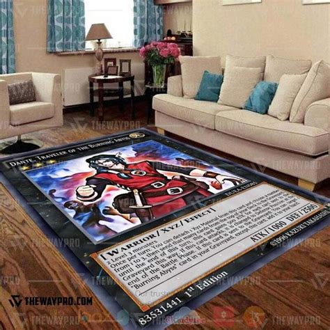 Hot Yu Gi Oh Dante Traveler Of The Burning Abyss Custom Rugs Boxbox