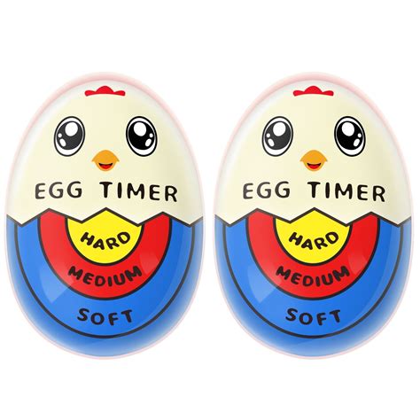 Egg Timer for Boiling Eggs Hard Boiled Changing Indicator That Changes