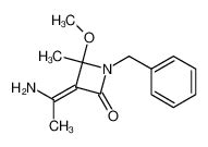 N Bencil Aminoetiliden Metoxi Metil Azetidinona Cas