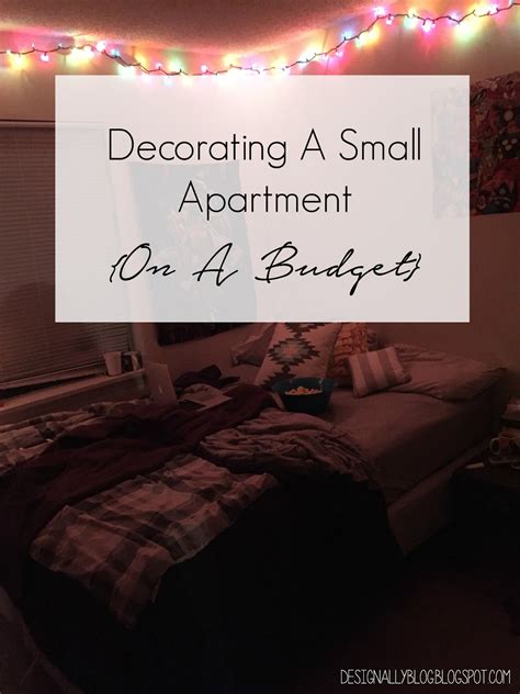 Design Ally: Decorating a Small Apartment {On A Budget}