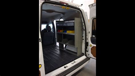 Transit Connect Compact Van Shelving Storage System Youtube