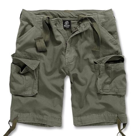 Entspannte Cargo Short Aus Weicher Und Dennoch Robuster Baumwolle Ohne