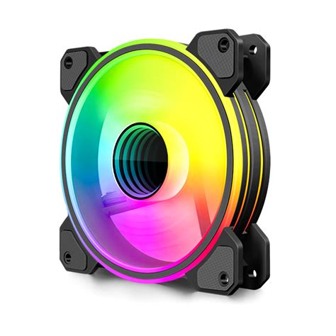 Fan Case LED RGB Coolmoon WF1 Đen TINHOCNGOISAO