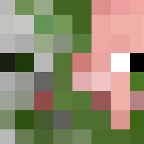 Minecraft Zombie Face