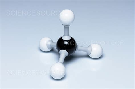 Methane Molecule Model