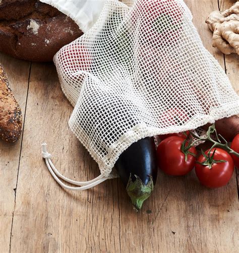 Filet Fruits Et L Gumes En Coton Bio