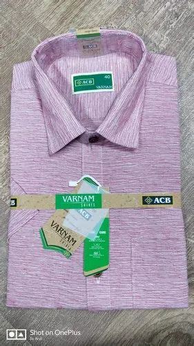 Acb Plain Casual Wear Full Sleeve Mens Cotton Shirt Machine Wash Size