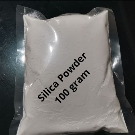 Jual Silica Bubuk Silica Powder Pertanian 100gram No Stiker Kab