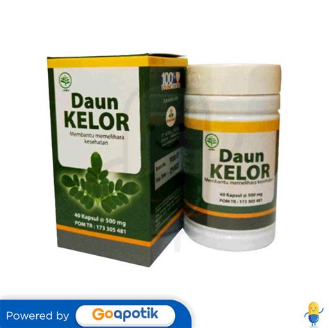 HERBAL INSANI DAUN KELOR BOTOL 40 KAPSUL Kegunaan Efek Samping