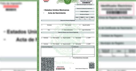 Cómo obtener actas de nacimiento en el nuevo formato de manera gratuita