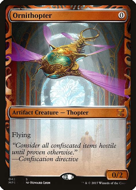 Ornithopter Masterpiece Series Kaladesh Inventions Magic The