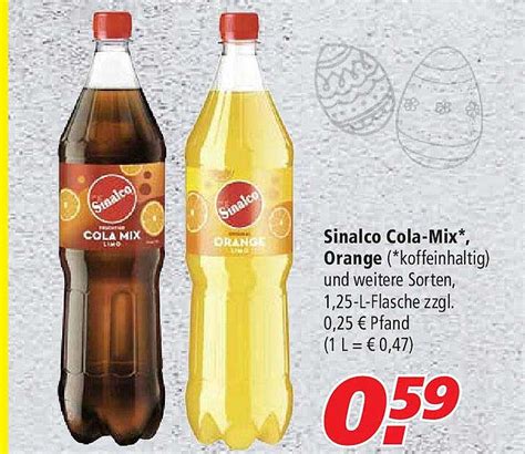 Sinalco Cola Mix Orange Angebot Bei Marktkauf 1Prospekte De