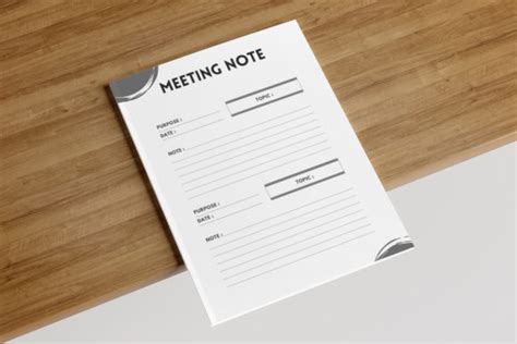 Meeting Note Kdp Interiors Graphic By Mt Exclusive Creative Fabrica