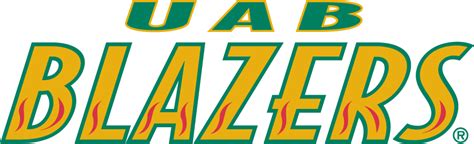 UAB Blazers Logo - Wordmark Logo - NCAA Division I u-z (NCAA u-z ...