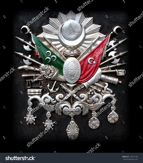 Ottoman Empire Emblem Old Turkish Symbol Stock Photo 149101148 ...