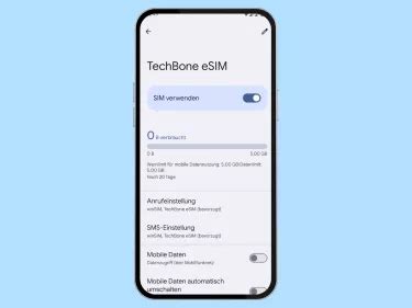 Android Esim Einrichten Und Verwenden Techbone