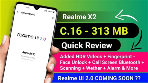 Realme X2 New Update C 16 Quick Review Realme UI 2 0 Trail