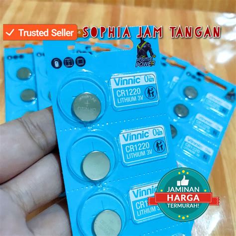 Jual Harga Biji Baterei Cr Cr Vinnic Original Shopee