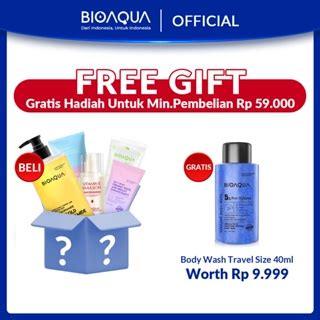 Jual Bioaqua Hair Removal Moisturizing Set G G Krim Perontok Bulu