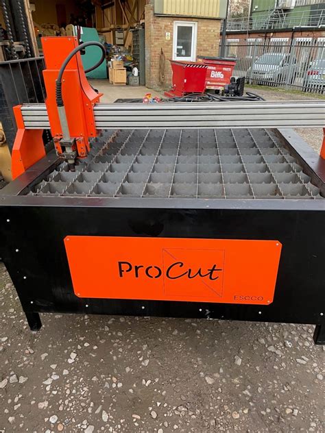 Escco Procut Wb Cnc Plasma Cutting Machine Chiviott Used