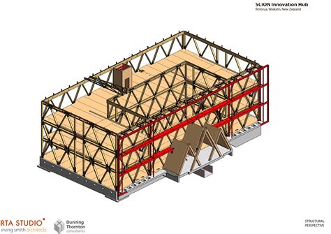 Te Whare Nui O Tuteata The Scion Timber Innovation Hub By Rta Studio