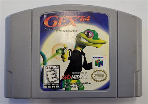 Nintendo 64 Gex 64 Enter The Gecko Avenue Shop Swap And Sell