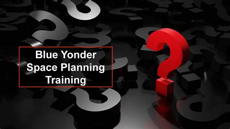 Blue Yonder Space Planning Training Online Training Course