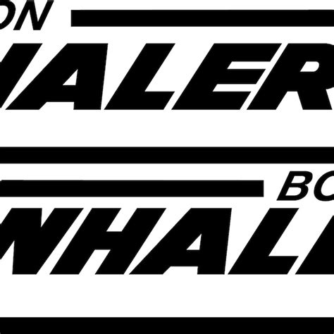 Boston Whaler Decal - Etsy