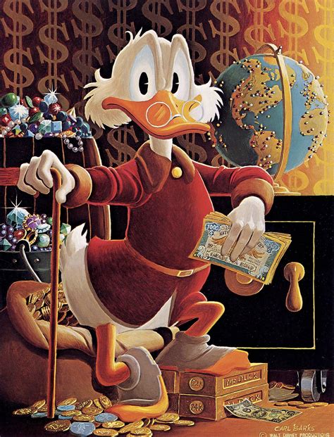 McDuck Of Duckburg Scrooge Mcduck Disney Art Disney Wallpaper