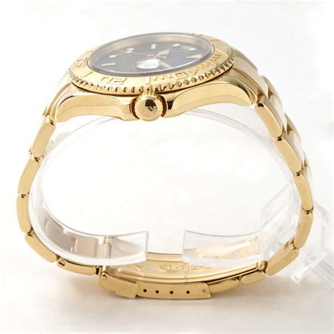 Rolex Yachtmaster Blue Dial 18k Yellow Gold | New York Jewelers Chicago