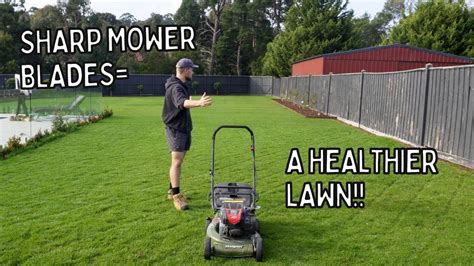 How To Sharpen Rotary Mower Blades Full Guide Youtube