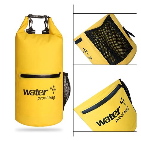 New 10L 20L Outdoor Waterproof Swimming Bag Folding Storage Dry Sack