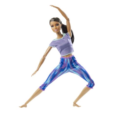 Barbie Lalka Gimnastyczka Made To Move Fitness Joga 3 Lalki