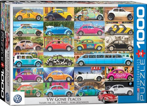 Mirax Hobbies Eurographics Vw Beetle Gone Places Puzzle