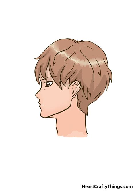 Anime Boy Hairstyles Side View