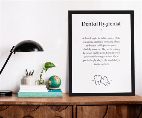 Dental Hygienist Definition Printable Dental Hygienist T Etsy