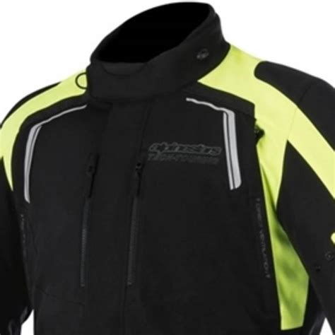 Jaqueta Alpinestars Andes V Drystar Preta Amarelo Grid Motors