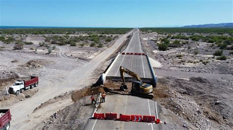 En Tres Puntos Del Estado Trabaja La Sict Para Reparar Carreteras Federales