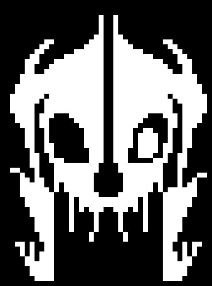 Gaster Blaster Pixel Art Maker Welcome To My Mainart Blog